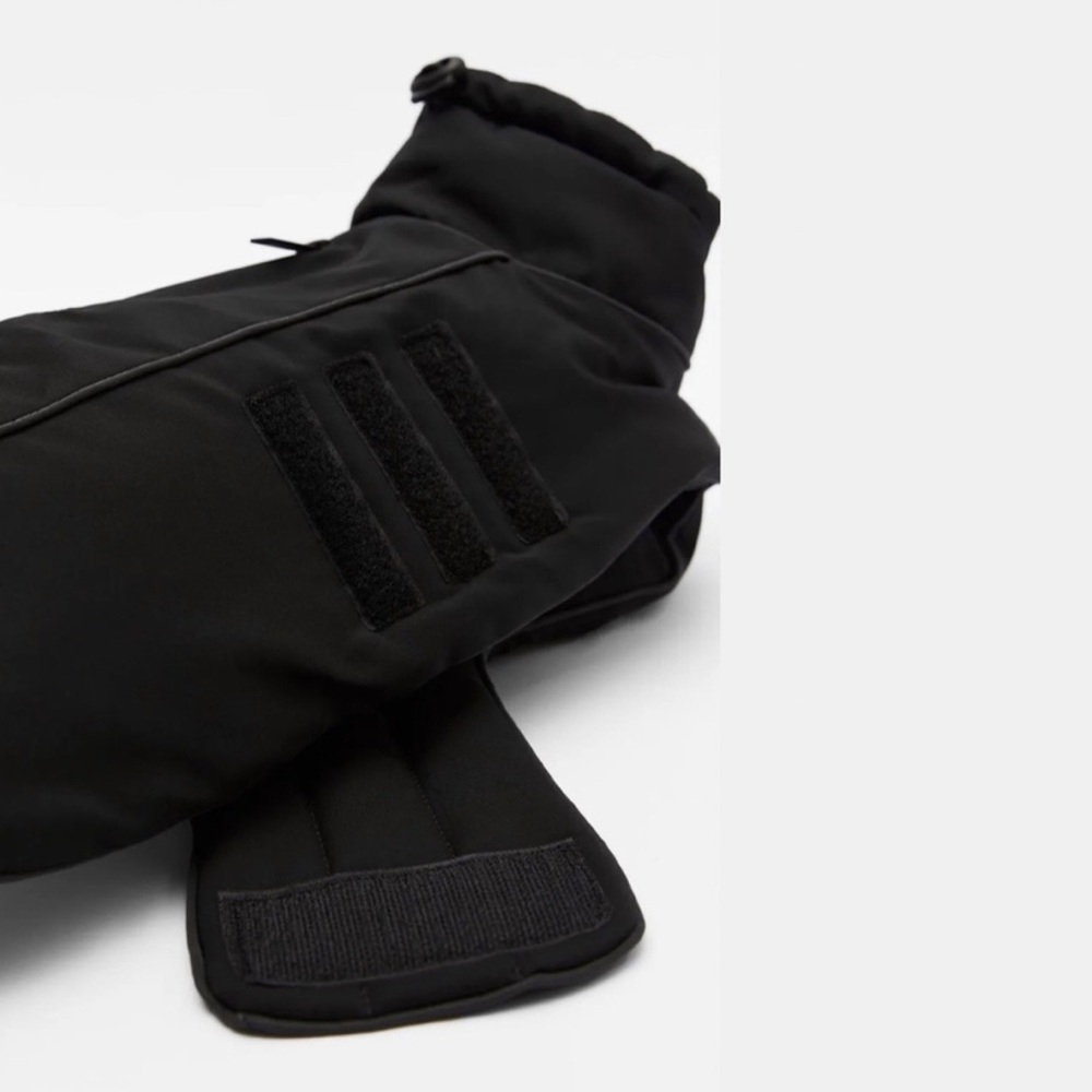 Zara Quilted Dog Coat Black large - Picture 3 of 8
